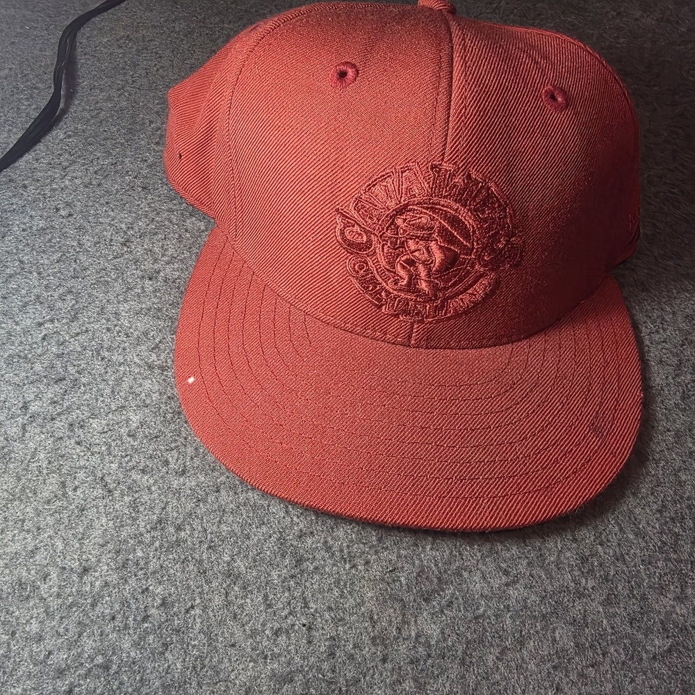 vintage Reebok Hardwood Classics Cleveland Cavaliers "Red Out" fitted hat 7โ
B2